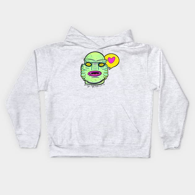 Swampy Kids Hoodie by Rey Rey